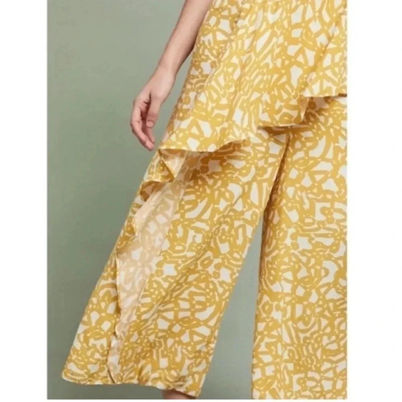 Anthropologie Maeve Brittany Printed Jumpsuit Size 2 - Picture 2 of 9